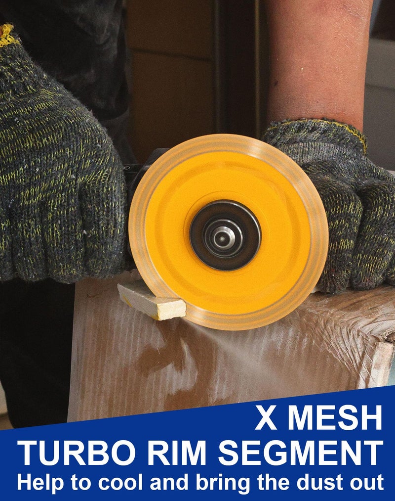 OSTEK Super Thin Diamond Porcelain Blade Tile Blade for Cutting Porcelain Granite Marbles Tiles (4) - Image 5